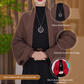 Veste-châle ajourée en maille tendance