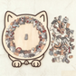 🐱🧩 Puzzle Chat en Bois 135 Pièces aux Tons Morandi – Cadre Unique en Forme Féline, Pièces Détaillées & Effet Anti-Stress (Cadeau Décoratif) !
