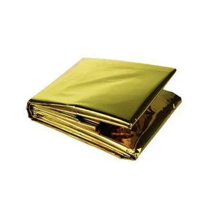 🚨🌬️ Couverture de Survie Imperméable Portable Double Face – Certifiée (CE/ISO), Réflexion Thermique ≥90% & Compacte !
