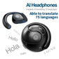 Écouteurs Bluetooth 5.4 OWS sans fil avec traduction AI (compatibles iOS et Android)