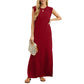 🔥Promotion exceptionnelle🔥 Robe longue pour femmes, ample, fendue et sans plis.