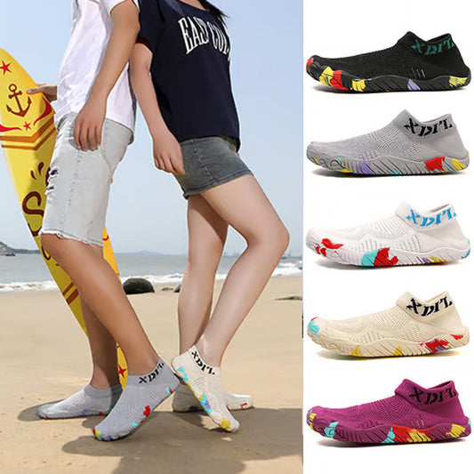 Chaussures de jeu aquatiques à séchage rapide, résistantes aux coupures et aux perforations, idéales pour la plage et l'eau et la terre