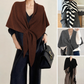 Écharpe châle triangulaire tendance pour femme