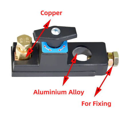 🔋🚗 DÉCONNECTEUR DE BATTERIE 12V/24V pour Véhicules – Double Tension, 250A, Sécurité Renforcée & Installation Simplifiée !
