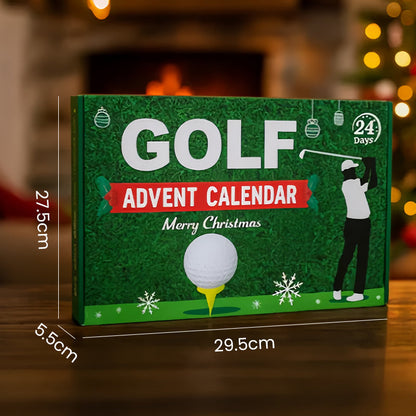 🎄⛳️ Calendrier de l'Avent Golf 24 Pièces – Édition Spéciale Noël, Une Surprise Golfistique Quotidienne, Améliorez votre Jeu & Qualité Durable !