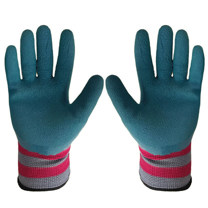 🔧🧤 Gants Réutilisables Antidérapants Durable – Protection Résistante à l'Usure, Revêtement Caoutchouc Adhérent & Confort Ergonomique (Écologique) !