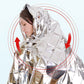 🚨🌬️ Couverture de Survie Imperméable Portable Double Face – Certifiée (CE/ISO), Réflexion Thermique ≥90% & Compacte !